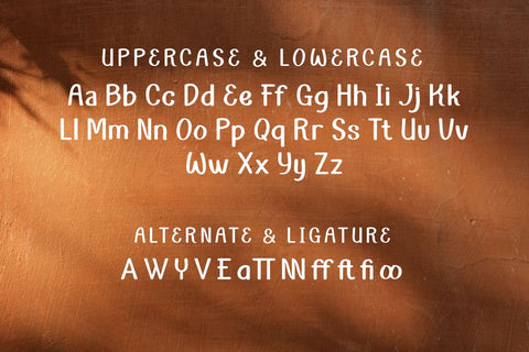 Kyren | Summer San Serif Display Font twinletter 