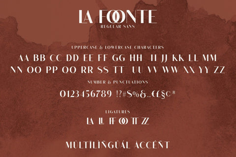 La Foonte | Sans Script Font Duo Font studioalmeera 