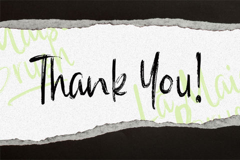 La Maison Brush Font Allouse.Studio 