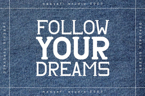 La revis - Modern Serif Font SVG Masyafi Studio 