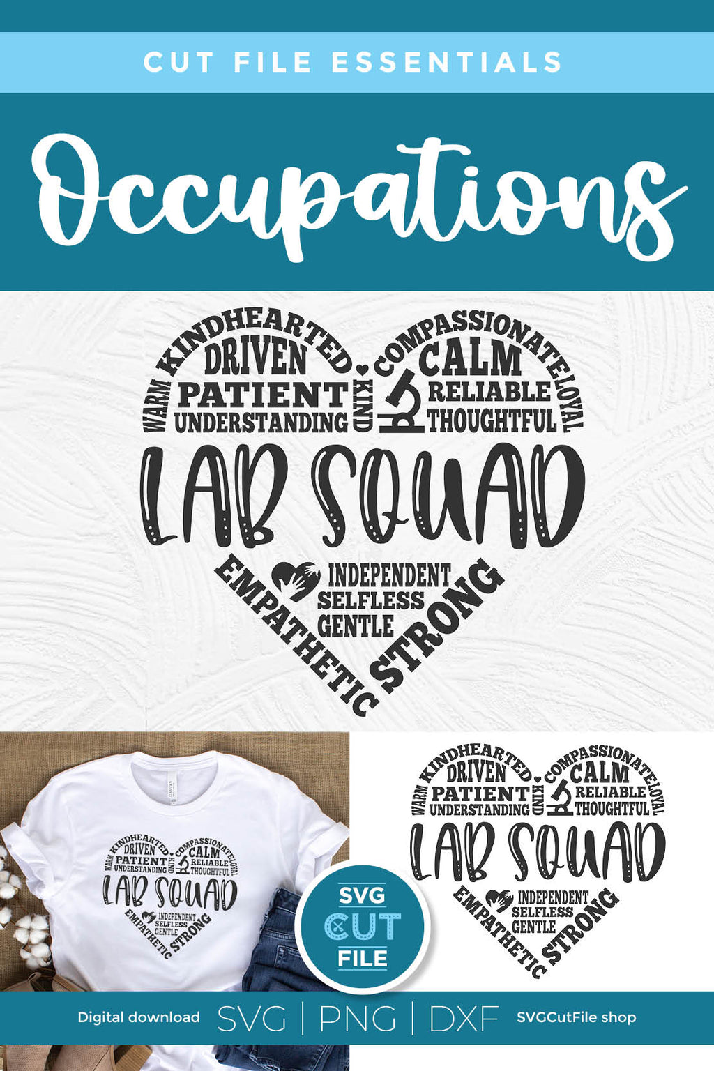 Lab Squad svg - a laboratory tech svg for team tribe or crew - So Fontsy