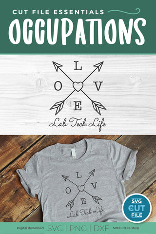 Lab Tech svg - a laboratory tech svg SVG SVG Cut File 