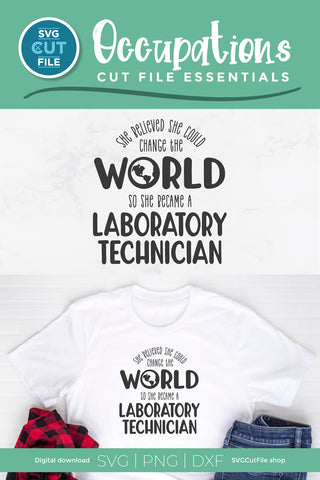 Lab Tech svg - laboratory tech svg SVG SVG Cut File 