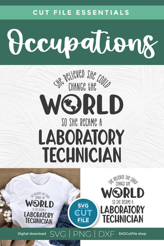 Lab Tech svg - laboratory tech svg SVG SVG Cut File 