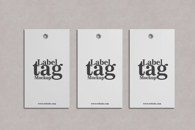 Label Tag Mockup Mock Up Photo Mrletters 