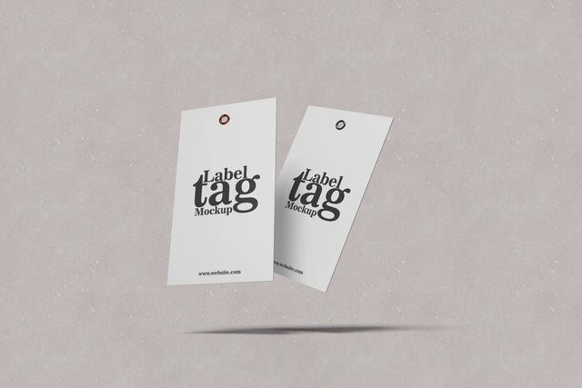 Label Tag Mockup Mock Up Photo Mrletters 