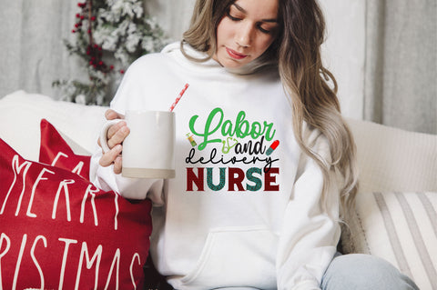 Labor and Delivery Nurse Sublimation SVGArt 