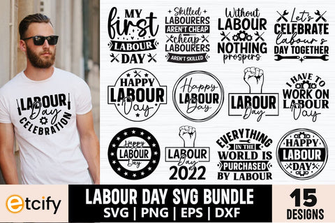 Labor Day svg bundle, Labor Day Clipart Bundle, Labor Day Png, Happy Labor Day Svg, Labor Day Silhouettes, Workers Day Svg, Patriotic Labor Day SVG etcify 