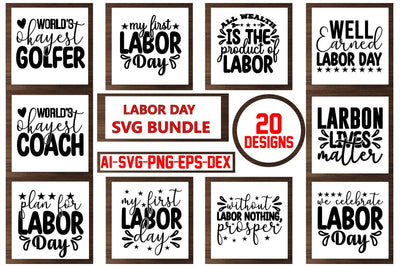 Labor Day Svg Bundle SVG CraftlabSvg29 