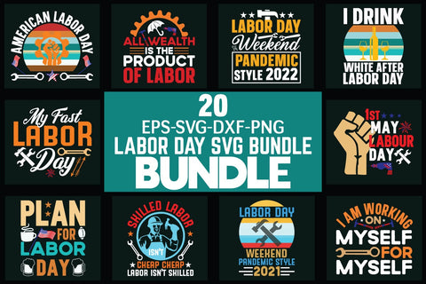 Labor Day SVG Bundle SVG md faruk hossain 