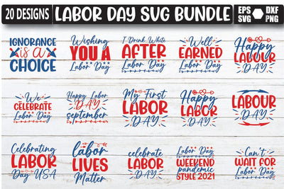 Labor Day Svg Bundle SVG Shahin alam 