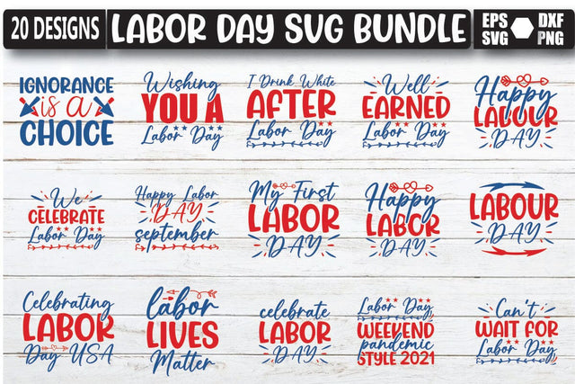 Labor Day Svg Bundle SVG Shahin alam 