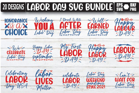 Labor Day Svg Bundle SVG Shahin alam 