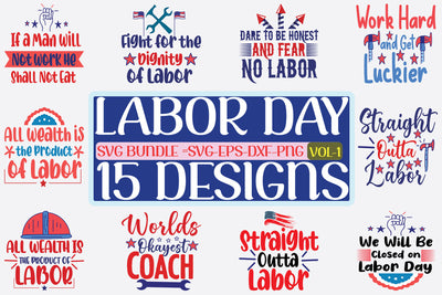 Labor Day SVG Bundle Vol-01 SVG thesvgfactory 