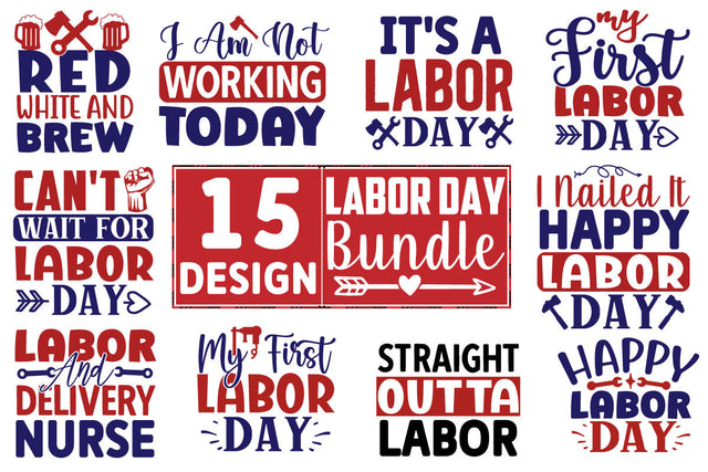 Labor Day SVG Design Bundle SVG CraftingStudio 
