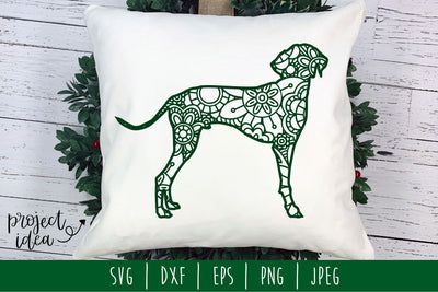 Labrador Mandala Zentangle SVG SavoringSurprises 