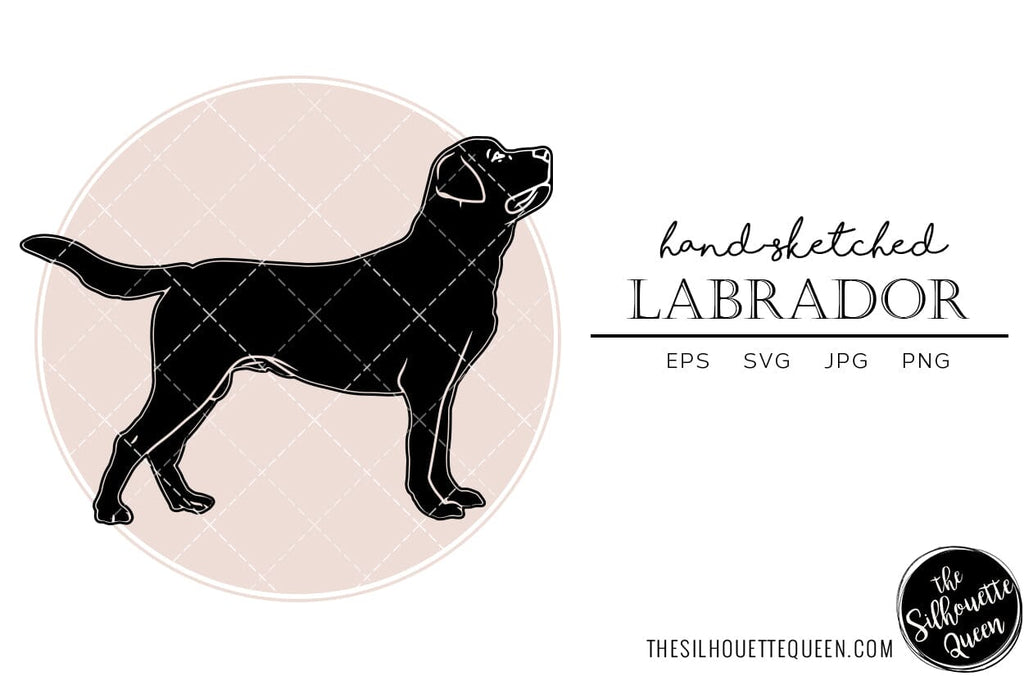 Labrador Sketch - So Fontsy