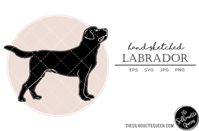 Labrador Sketch SVG Loveleen Kaur 
