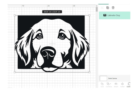 Labrador SVG, Peeking Dog Svg, Labrador Retriever Cut File SVG OrangeBrushStudio 