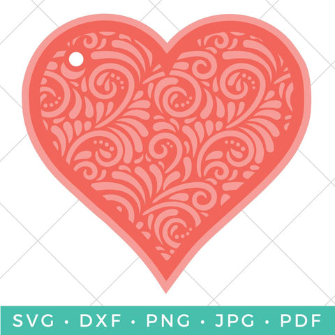 Lace Heart SVG Hey Let's Make Stuff 