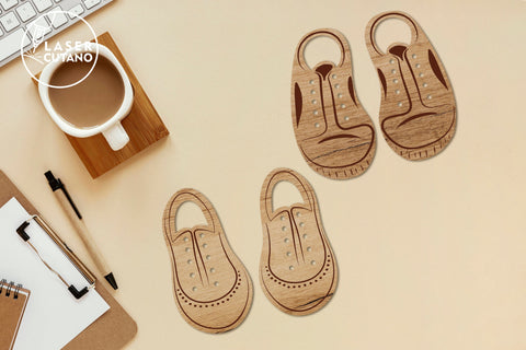 LACING Learning Kit Shoe Montessori Laser Cut Template SVG LaserCutano 