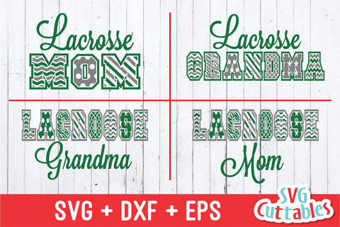 Lacrosse Mom Lacrosse Grandma patterns SVG Svg Cuttables 