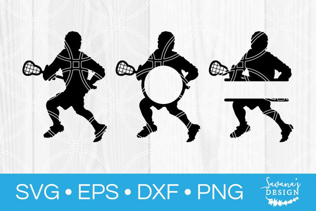 Lacrosse Monogram Bundle SVG SavanasDesign 