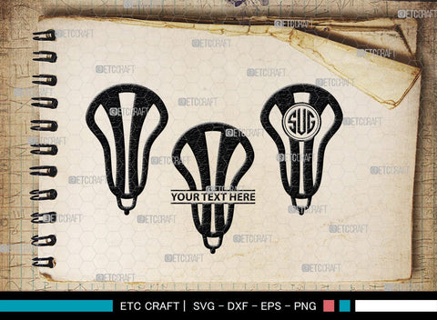 Lacrosse Monogram, Lacrosse Silhouette, Lacrosse SVG, Sports Svg, Lacrosse Stick Svg, Lacrosse Man Svg, SB00444 SVG ETC Craft 