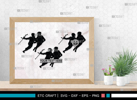 Lacrosse Monogram, Lacrosse Silhouette, Lacrosse SVG, Sports Svg, Lacrosse Stick Svg, Lacrosse Man Svg, SB00444 SVG ETC Craft 