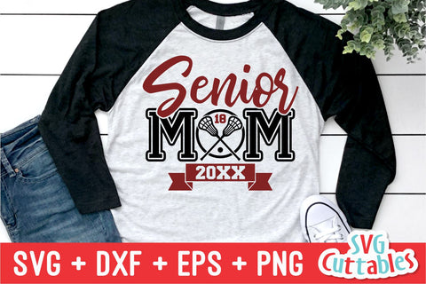 Lacrosse Senior Mom svg - Lacrosse Cut File - svg - eps - dxf - png - Softball Senior Mom svg - Silhouette - Cricut - Digital Download SVG Svg Cuttables 