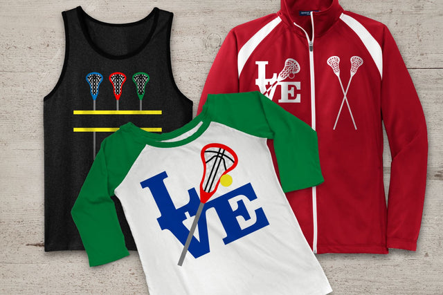 Lacrosse Set SVG Designed by Geeks 