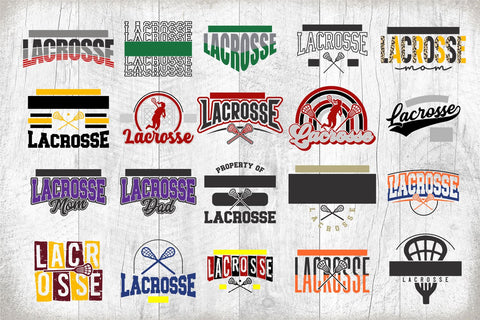 Lacrosse svg Bundle - Lacrosse Cut File - Lacrosse Template Bundle 1 - svg - eps - dxf - Silhouette - Cricut Cut File - Digital File SVG Svg Cuttables 
