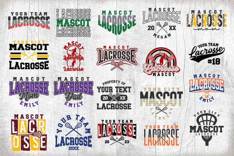 Lacrosse svg Bundle - Lacrosse Cut File - Lacrosse Template Bundle 1 - svg - eps - dxf - Silhouette - Cricut Cut File - Digital File SVG Svg Cuttables 