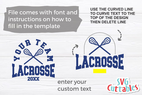 Lacrosse svg - Lacrosse Cut File - Lacrosse Template 0017 - svg - eps - dxf - Silhouette - Cricut Cut File - Fill It In - Digital File SVG Svg Cuttables 