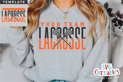 Lacrosse svg - Lacrosse Cut File - Lacrosse Template 0019 - svg - eps - dxf - Silhouette - Cricut Cut File - Fill It In - Digital File SVG Svg Cuttables 