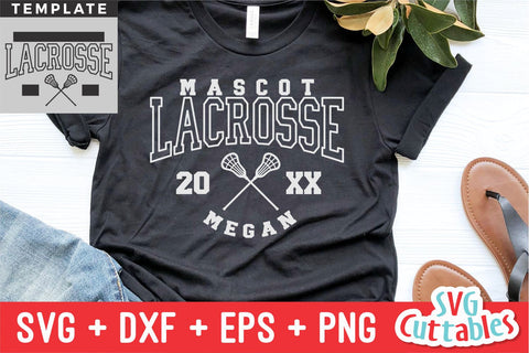 Lacrosse SVG | Lacrosse Template 004 | Shirt Design SVG Svg Cuttables 