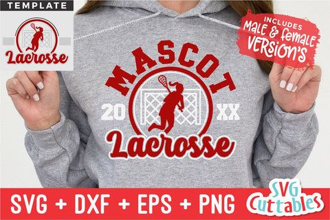 Lacrosse SVG | Lacrosse Template 007 | Shirt Design SVG Svg Cuttables 