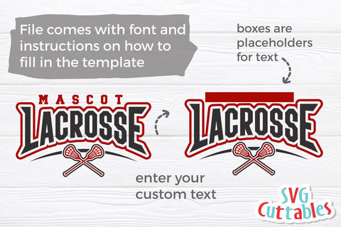 Lacrosse SVG | Lacrosse Template 008 | Shirt Design SVG Svg Cuttables 