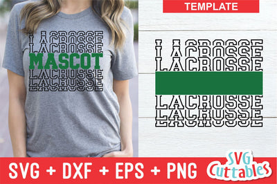 Lacrosse Template 002 SVG Svg Cuttables 