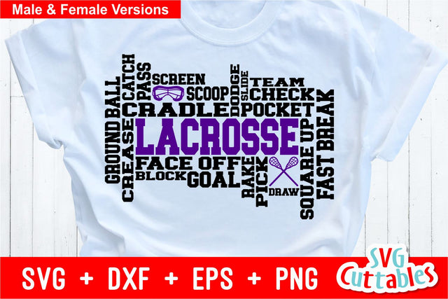 Lacrosse Word Art SVG Svg Cuttables 