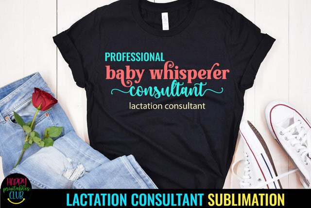 Lactation Consultant Sublimation I Breastfeeding Coach Sublimation Sublimation Happy Printables Club 