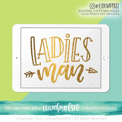 Ladies Man SVG Lilium Pixel SVG 