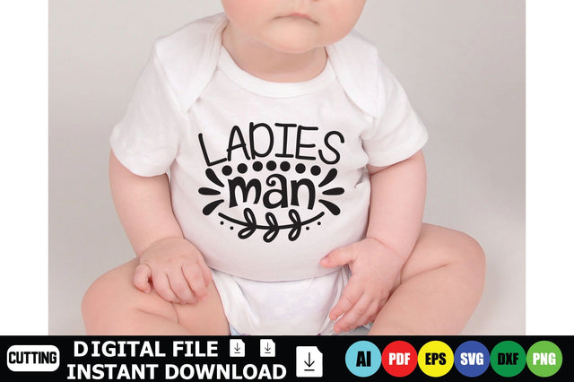 Ladies Man SVG Shahin alam 