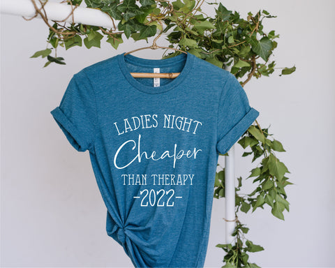 Ladies Night Svg, Cheaper Than Therapy svg, Girls Night Out Svg, Girls Night, Girl's Weekend svg, Girls Party svg, Girls Svg, Girls Vacation SVG Fauz 