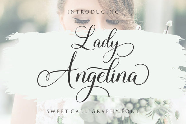 Lady Angelina Font Megatype 