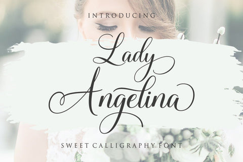 Lady Angelina Font Megatype 