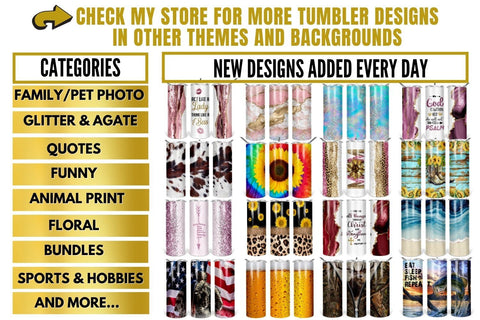 Lady Boss Tumbler Design Template Pink Agate 20oz Skinny Tumbler Sublimation TumblersByPhill 