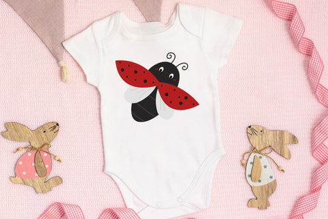 Lady Bug Clipart Bundle SVG dapiyupi store 