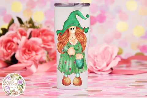 Lady Gnome - Mable - Print n Sketch for Foil Quill - Bundle Sketch DESIGN DrawnTogether with love 