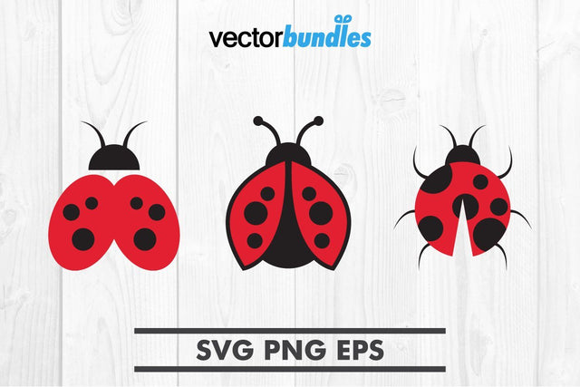 Ladybug clip art svg SVG vectorbundles 